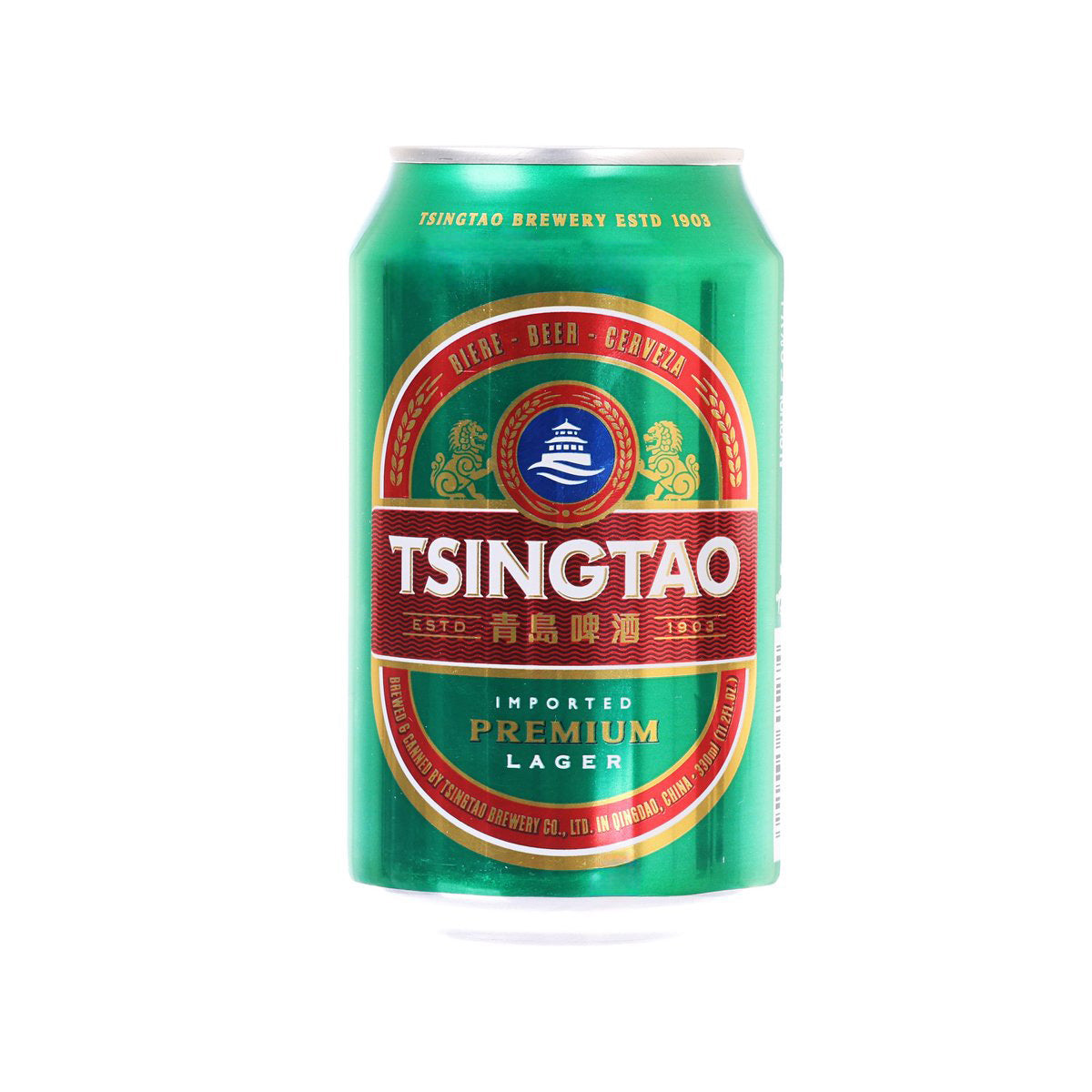 青島 啤酒 (酒精濃度5%) (330mL)