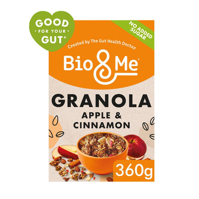 Bio&Me Apple & Cinnamon Granola, 360g – Gut Health