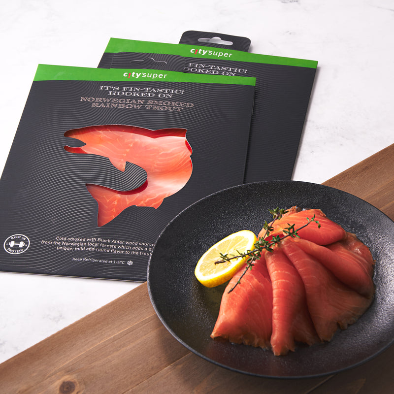 CITYSUPER Norwegian Smoked Rainbow Trout (200g)