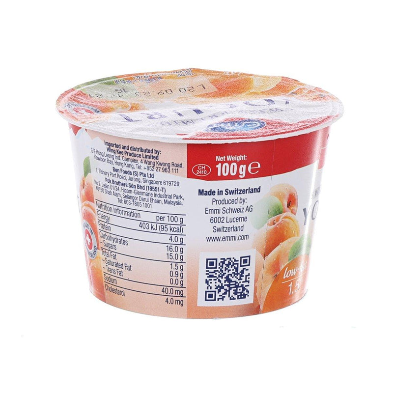 EMMI Swiss Premium Low Fat Yogurt - Apricot  (100g)
