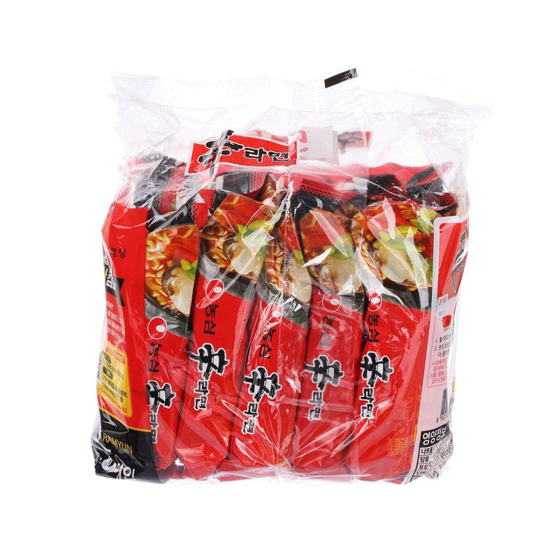 NONG SHIM Korean Shin Ramyun  (5 x 120g)