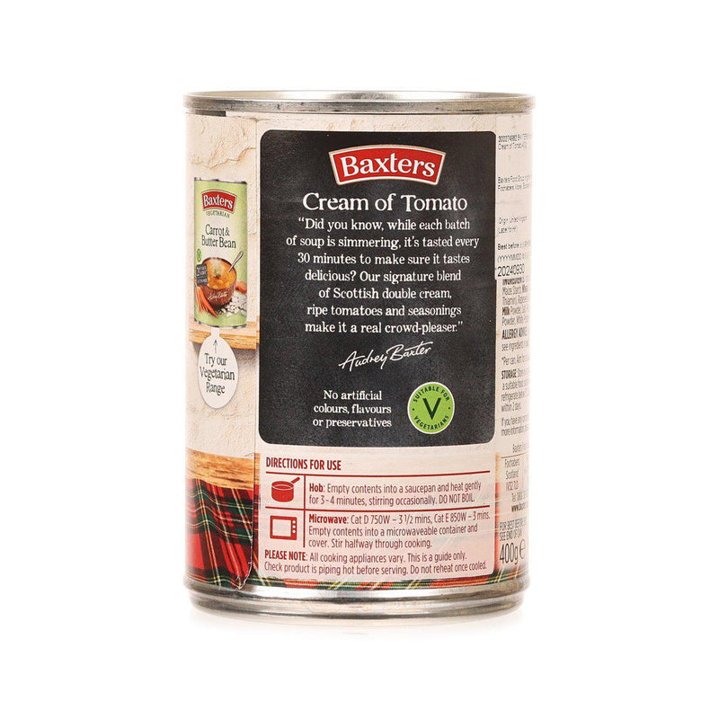 BAXTERS Favourites Soup - Cream of Tomato  (400g)