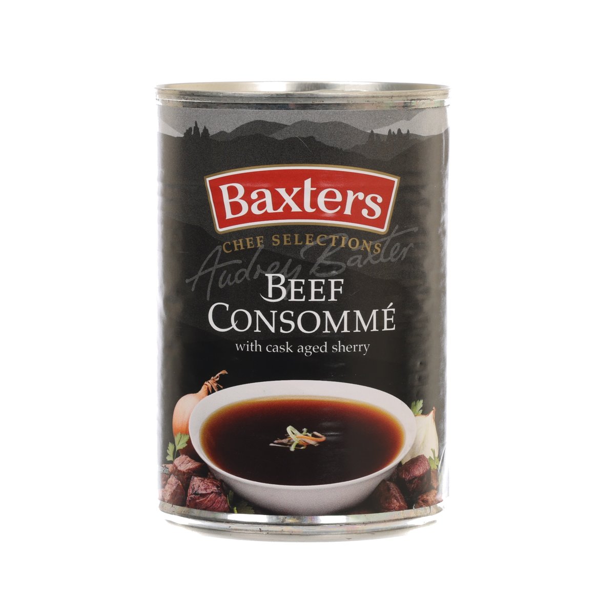 BAXTERS Chef Selections Beef Consomme with Cask Aged Sherry (400g)