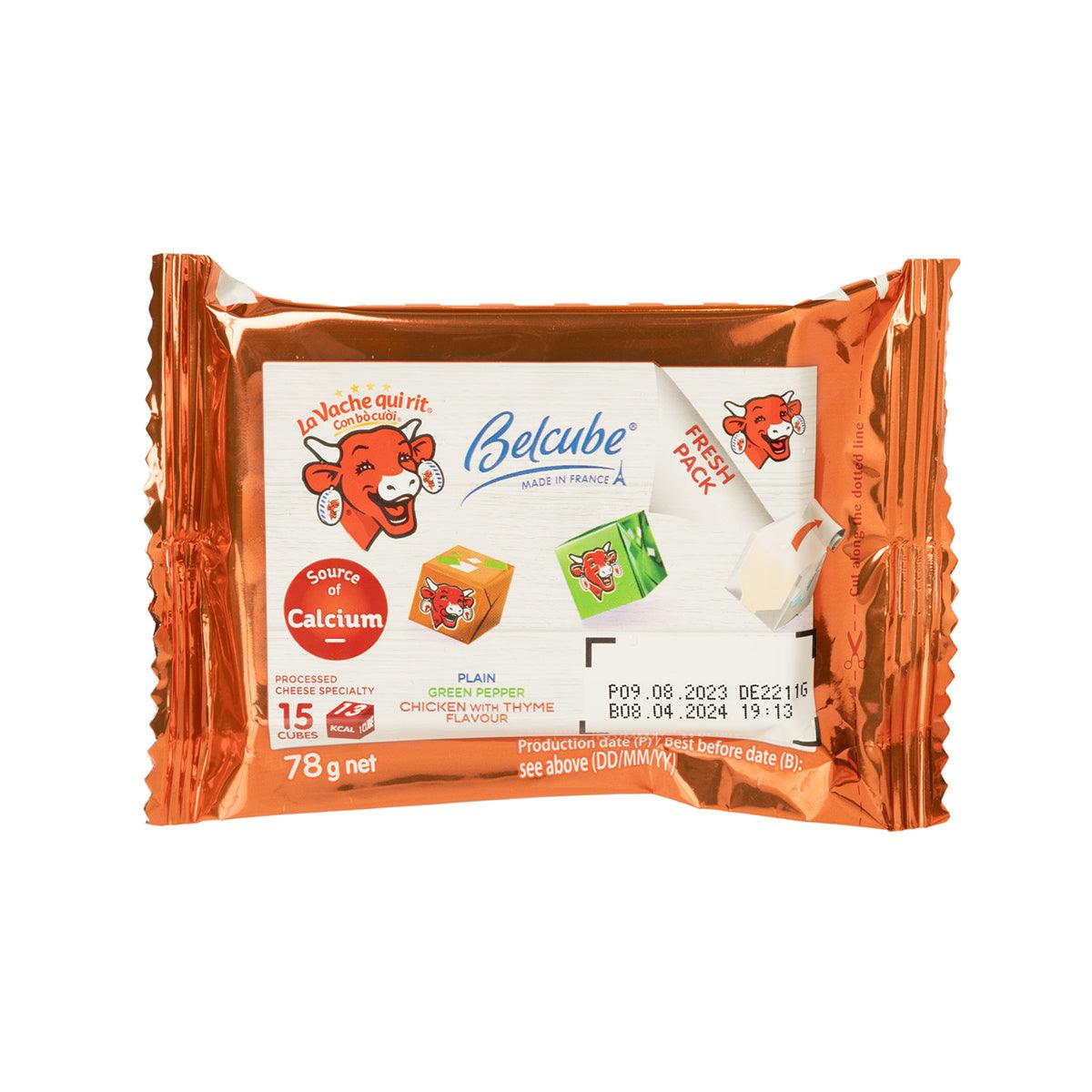 LAUGHING COW Belcube Cheese Spread - Red 15 Cubes (78g)