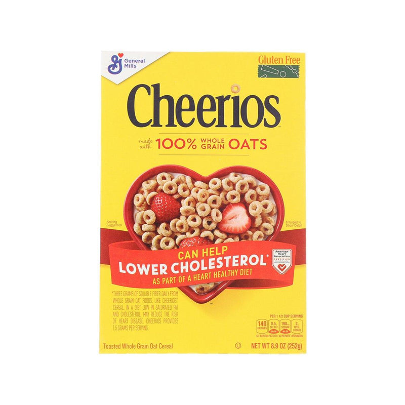 GENERALMILLS Cheerios Toasted Whole Grain Oat Cereal  (252g)