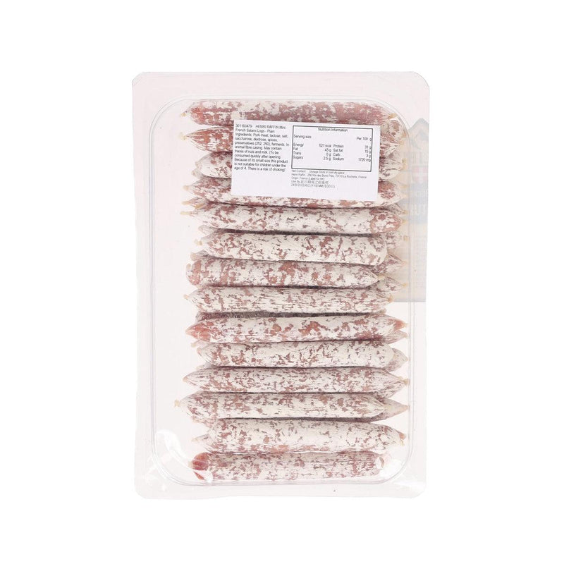 HENRI RAFFIN Mini French Salami Logs - Plain  (200g)