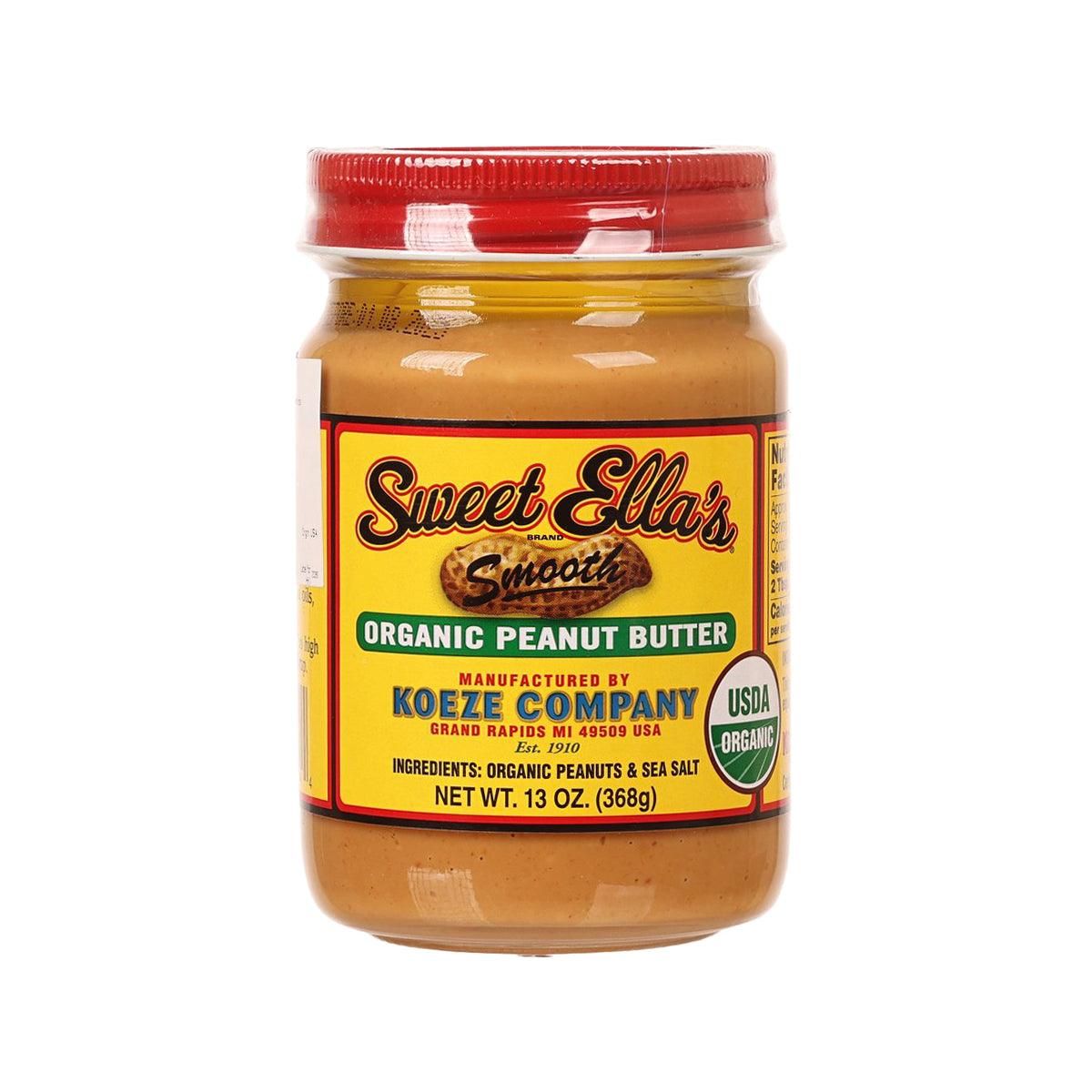 SWEET ELLA'S Organic Peanut Butter (368g)