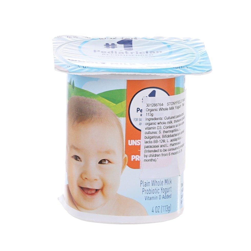 STONYFIELD Yobaby Organic Whole Milk Yogurt Plain (113g) – city