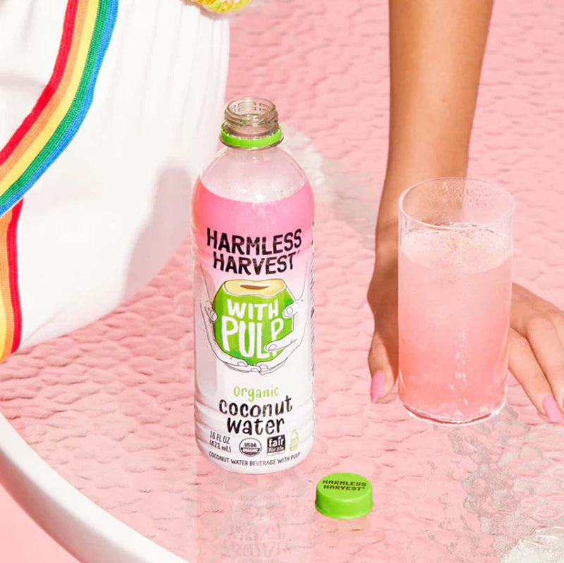 HARMLESS HARVEST 100% Organic Raw Coconut Water  (473mL)