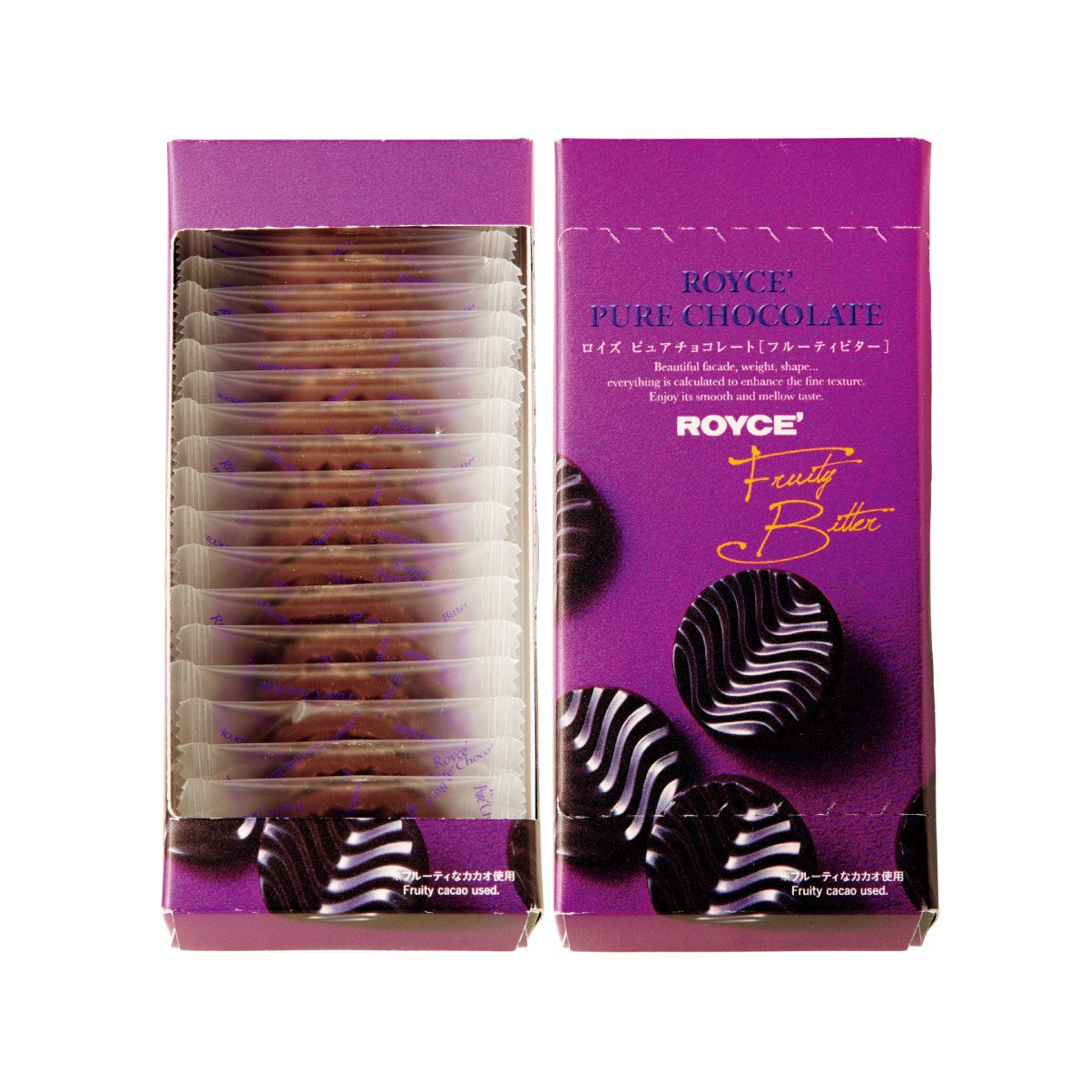 ROYCE' Pure Chocolate - Fruity Bitter (20pcs)