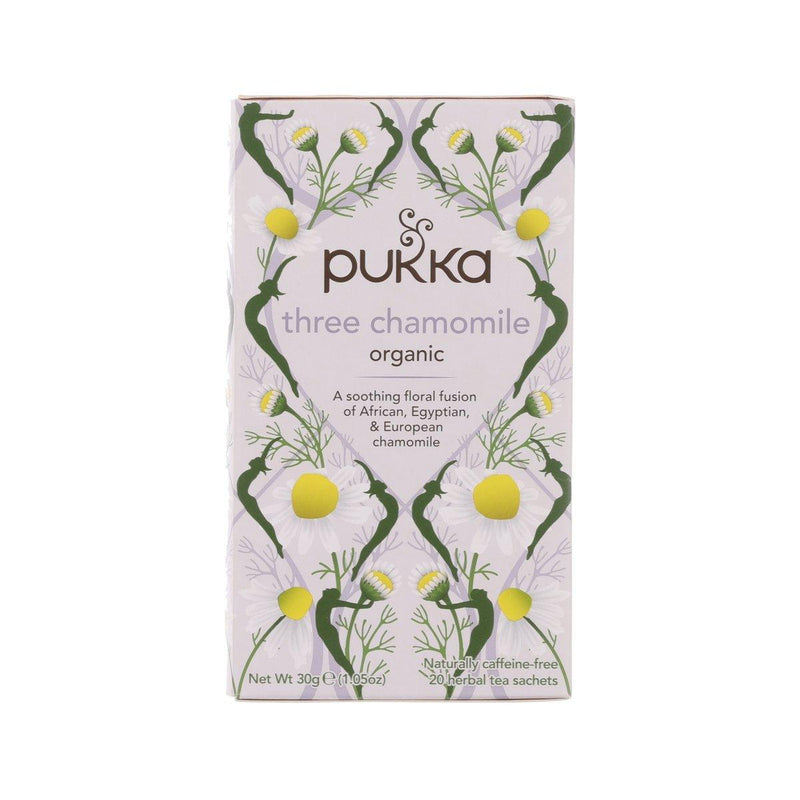 PUKKA Organic Three Chamomile Tea Sachets  (30g)