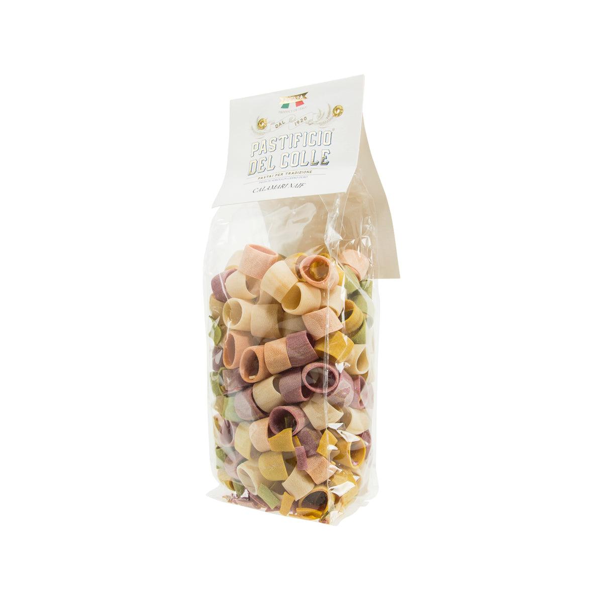 PASTIFICIO DEL COLLE Artisanal Colorful Pasta - Calamari Naif (500g)