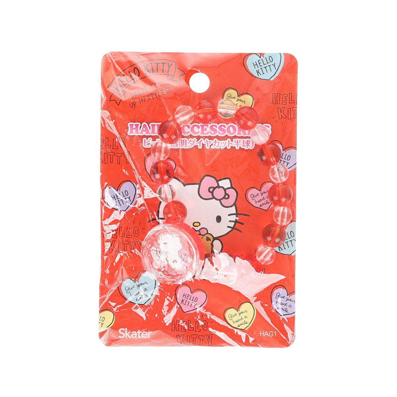 SKATER Beads Hair Tie - Hello Kitty  (1pc)
