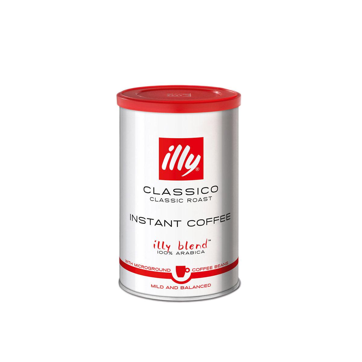ILLY COFFEE Instant Coffee - Classico Medium Roast (95g)