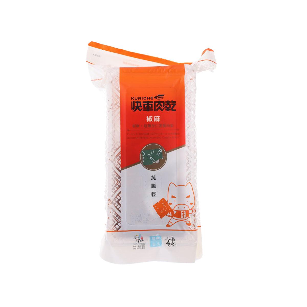 KUAI CHE Sichuan Pepper Almond Crispy Pork Jerky (126g)