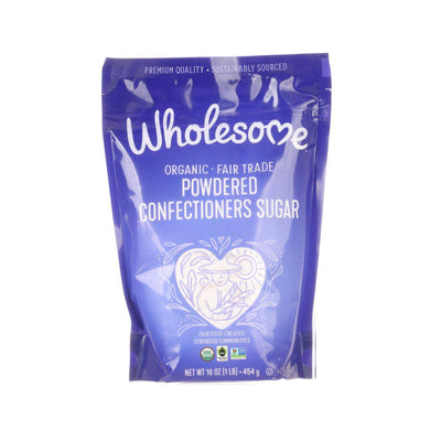 Wholesome Organic Powdered Sugar, 454g – Vegan, Gluten-Free