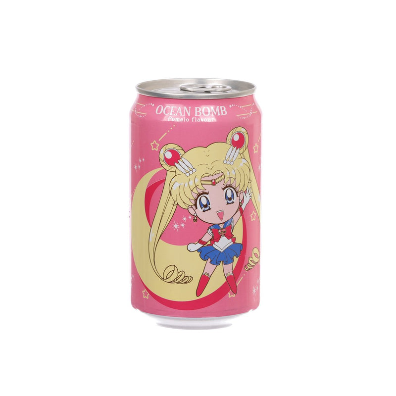 YHB OCEAN BOMB Pomelo Flavour Sparkling Water (Sailor Moon - Sailor Moon) [Can]  (330mL)