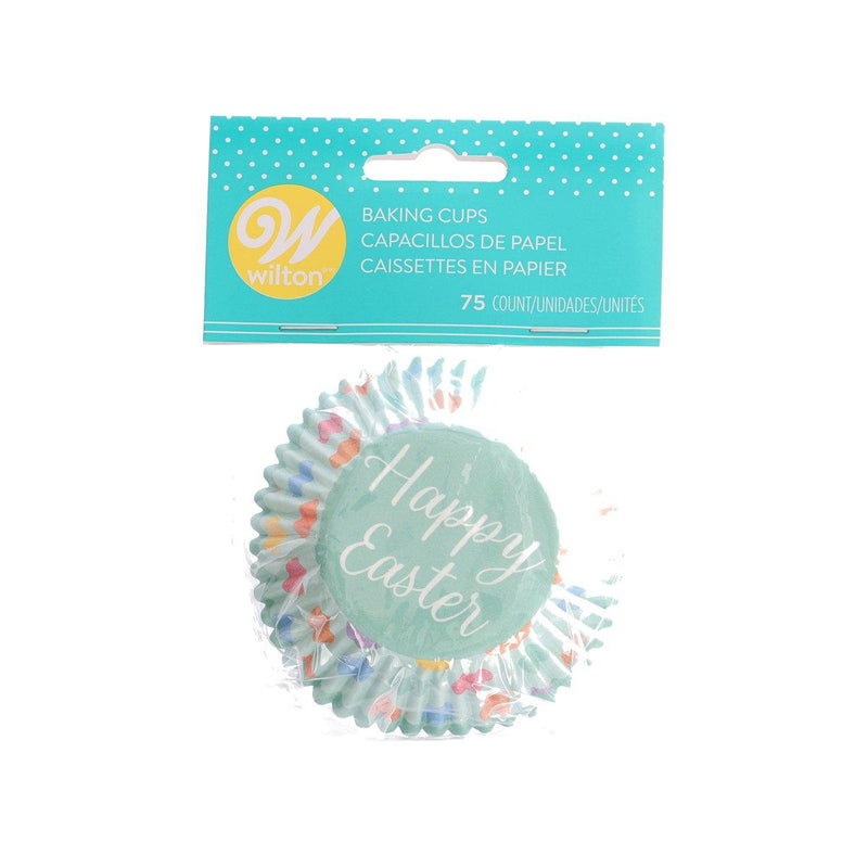WILTON Easter Baking Cup - Happy Easter  (75pcs)