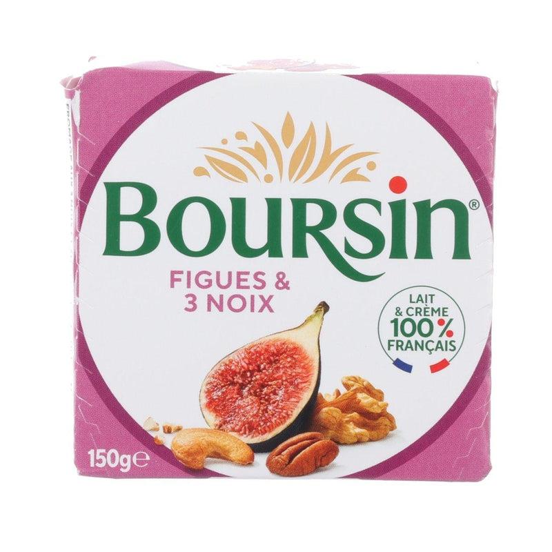 BOURSIN Fig & Walnut Cheese  (150g)
