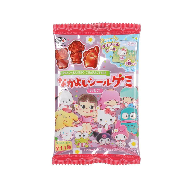 FURUTA Peko x Sanrio Sticker with Strawberry Gummy  (19g)