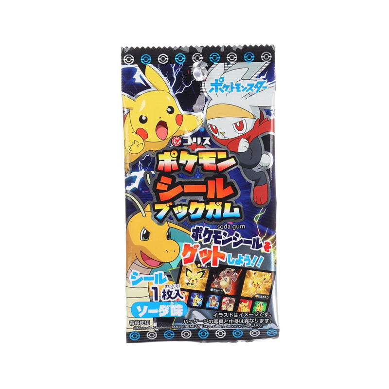 CORIS Pokemon Soda Gum with Sticker  (3.5g)