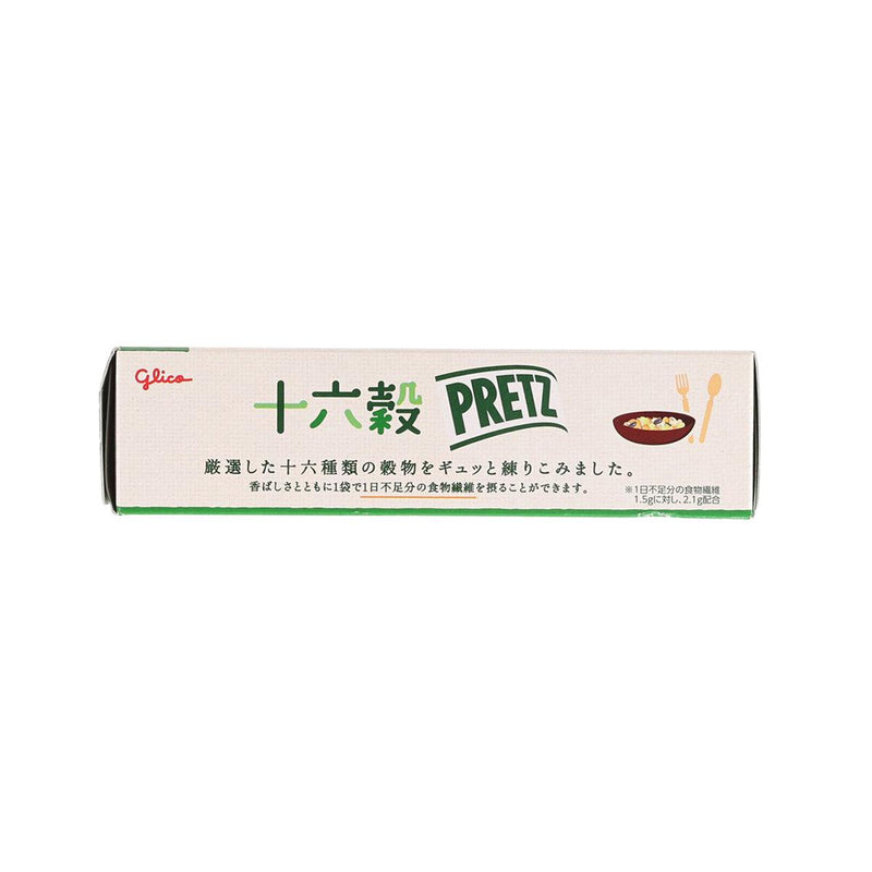 GLICO 16 Grains Pretz Biscuit Stick - Roasted Seaweed  (60g)