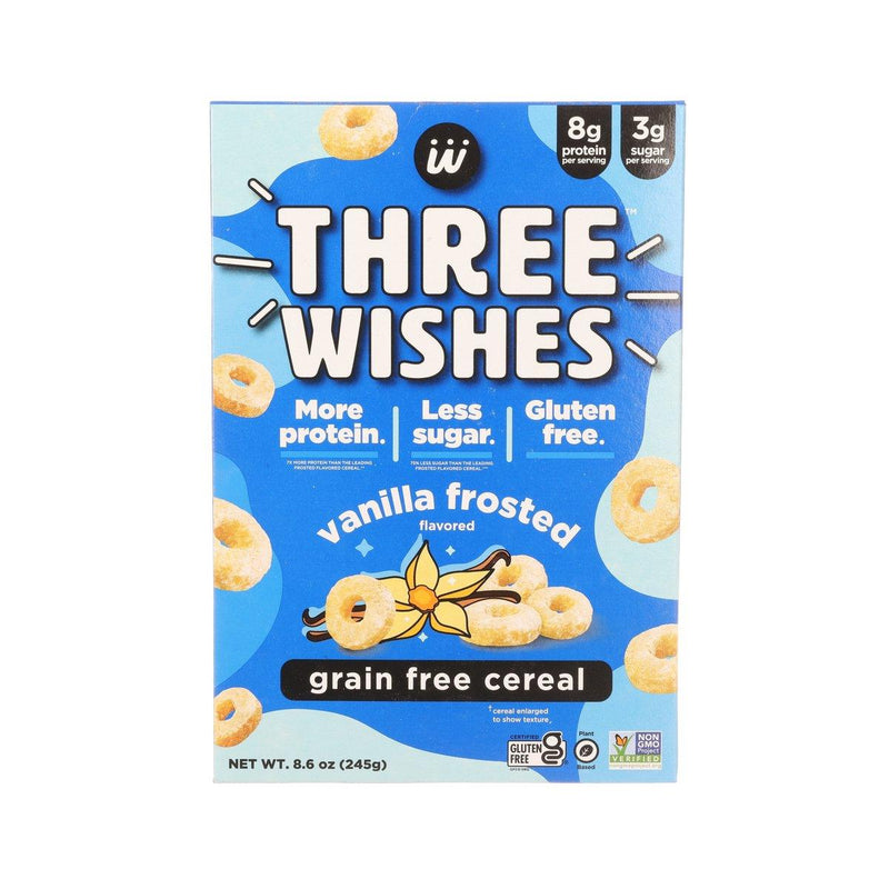 THREE WISHES Frosted Grain Free Cereal  (245g)