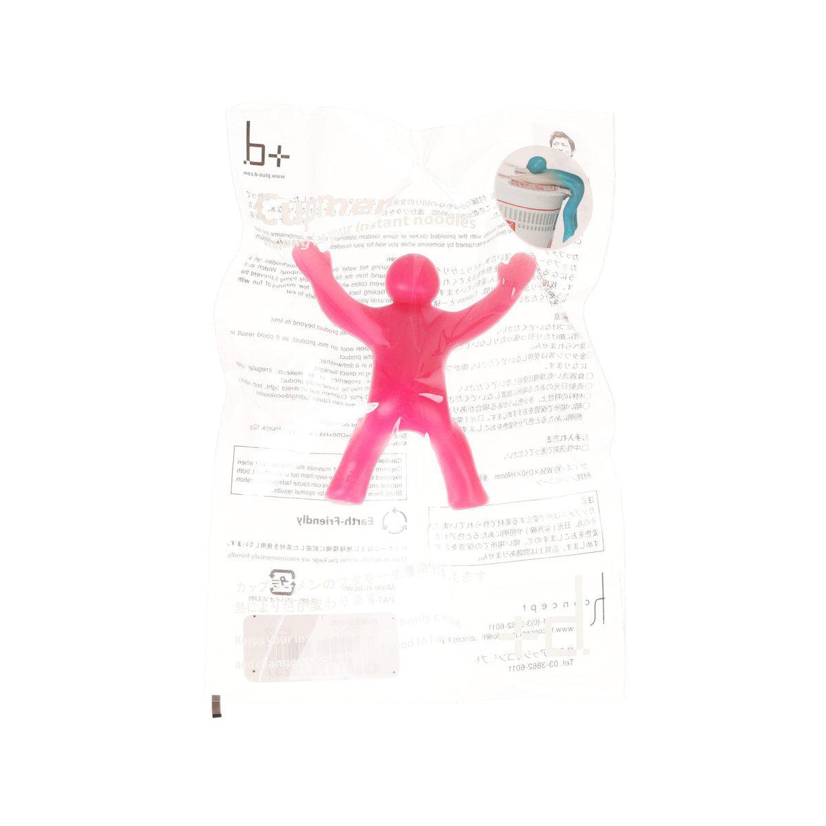 HCONCEPT Temperature Sensitive Cup Noodle Lid Holder Pink city