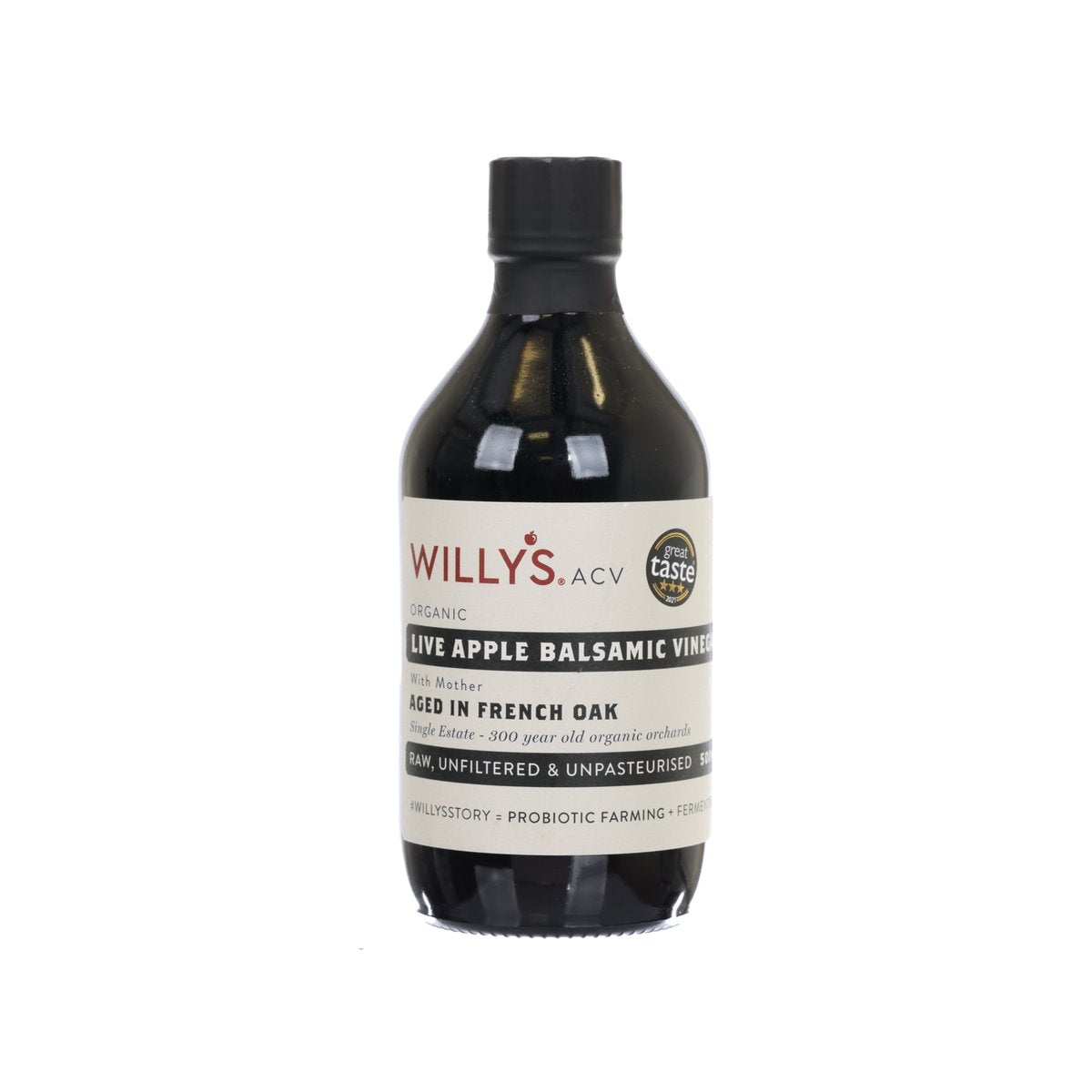 WILLY'S Organic Apple Balsamic Vinegar 500mL