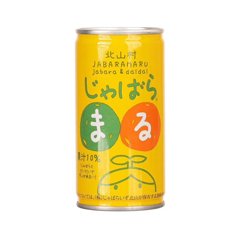 KITAYAMAMURA Jabara Citrus Mixed Juice Drink [Can]  (190g)