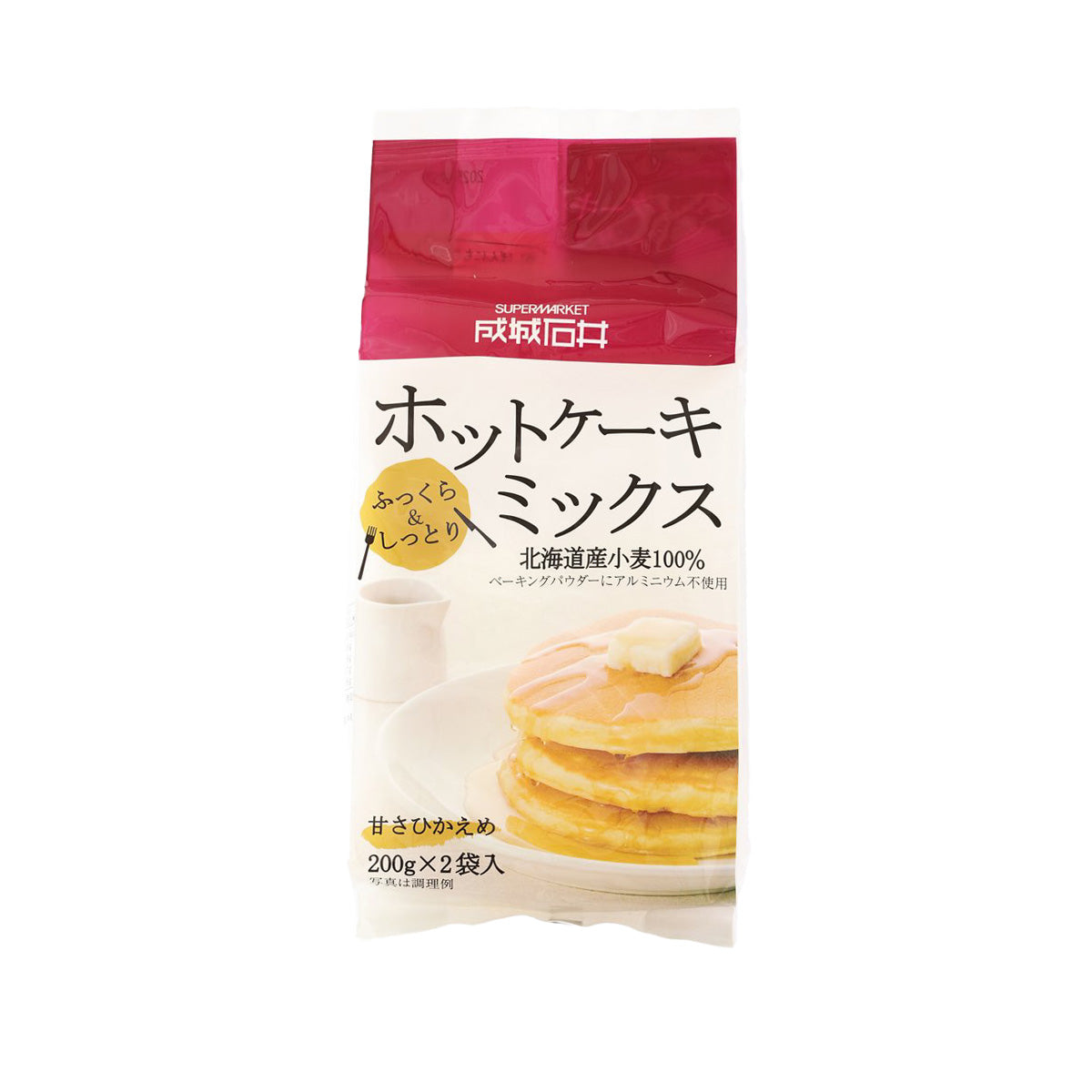 SEIJOISHII 100% Hokkaido Wheat Pancake Mix (2 x 200g)
