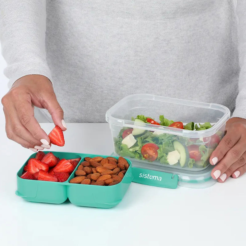 SISTEMA Rectangle Stax To Go Container 1L