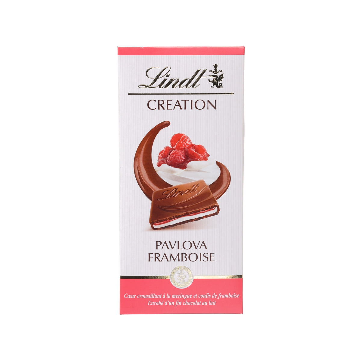 LINDT Creation Milk Chocolate - Raspberry Pavlova Flavor (150g)