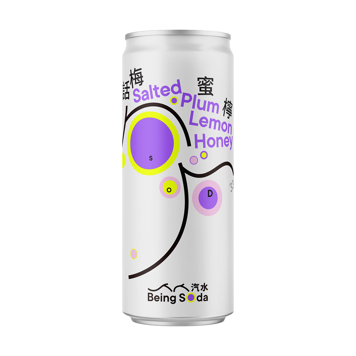 人人汽水 話梅檸蜜汽水 (330mL)