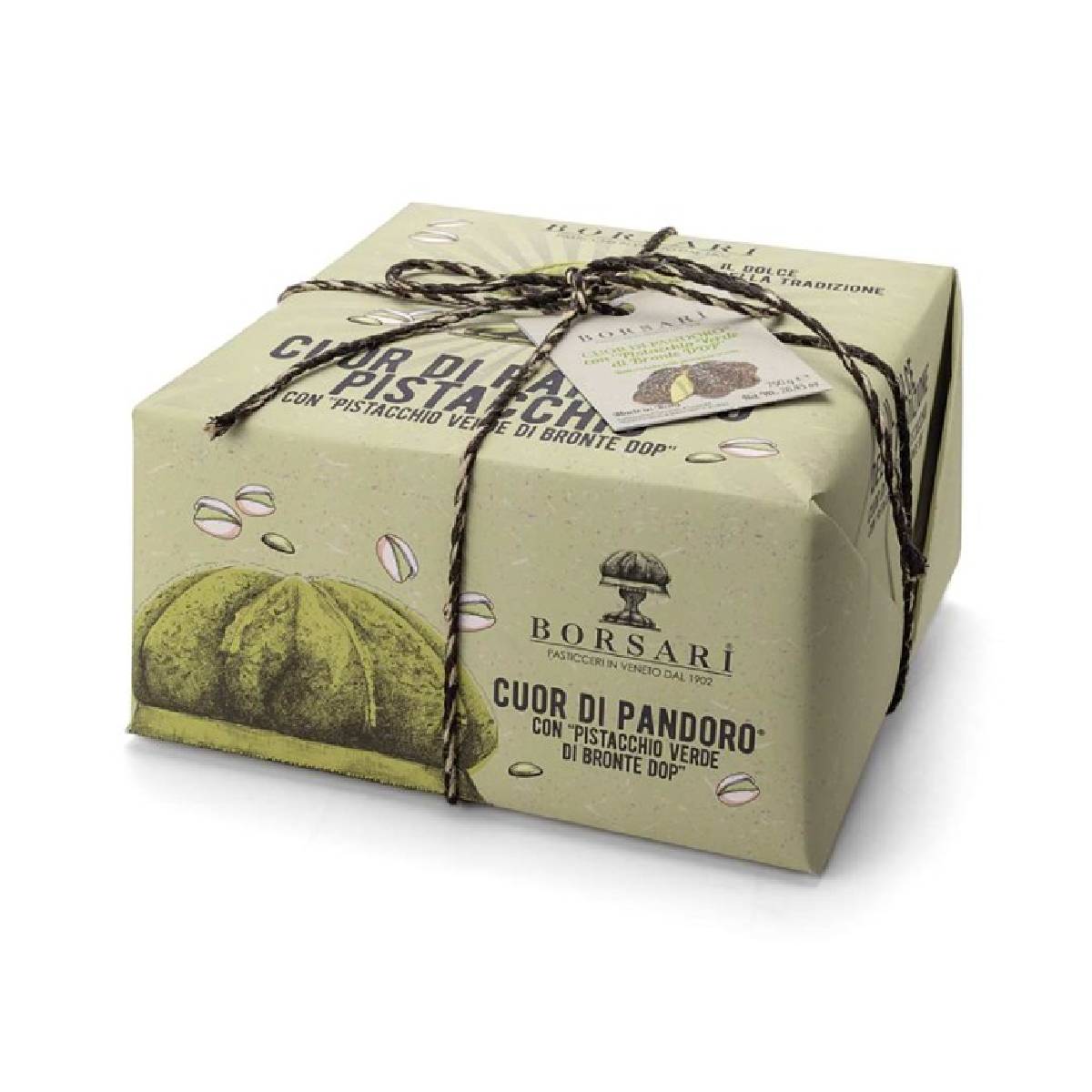BORSARI 開心果聖誕黃金蛋糕 (750g)