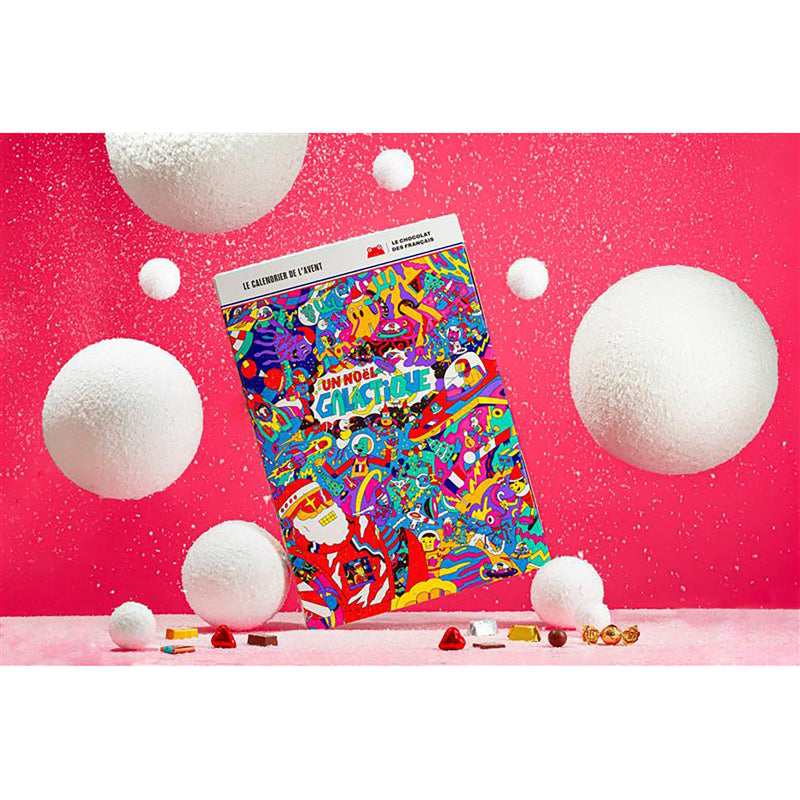 LE CHOCOLAT DES FRANCAIS 朱古力聖誕倒數月曆 - 銀河系聖誕節  (228g)