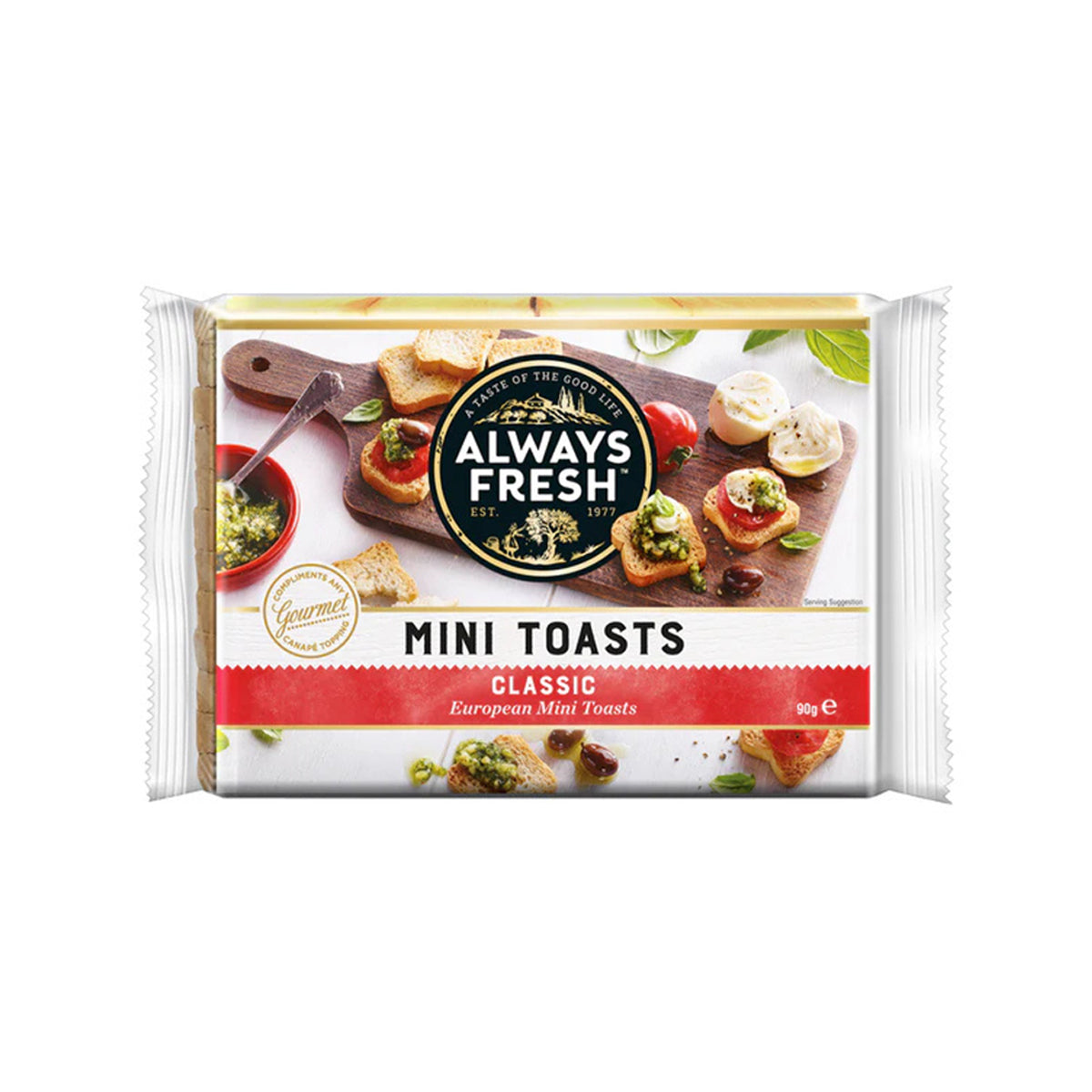ALWAYS FRESH Mini Toasts - Classic (90g)