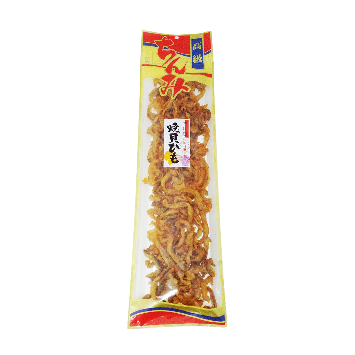 YAMACHIN Grilled Spicy Scallop String Snack (130g)