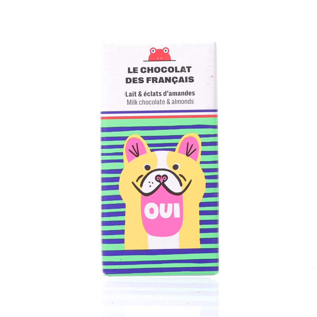 LE CHOCOLAT DES FRANCAIS 小狗 - 迷你有機杏仁牛奶朱古力 (25g)