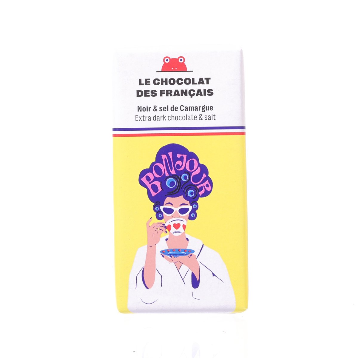 LE CHOCOLAT DES FRANCAIS 你好 - 迷你有機鹽味黑朱古力 (25g)