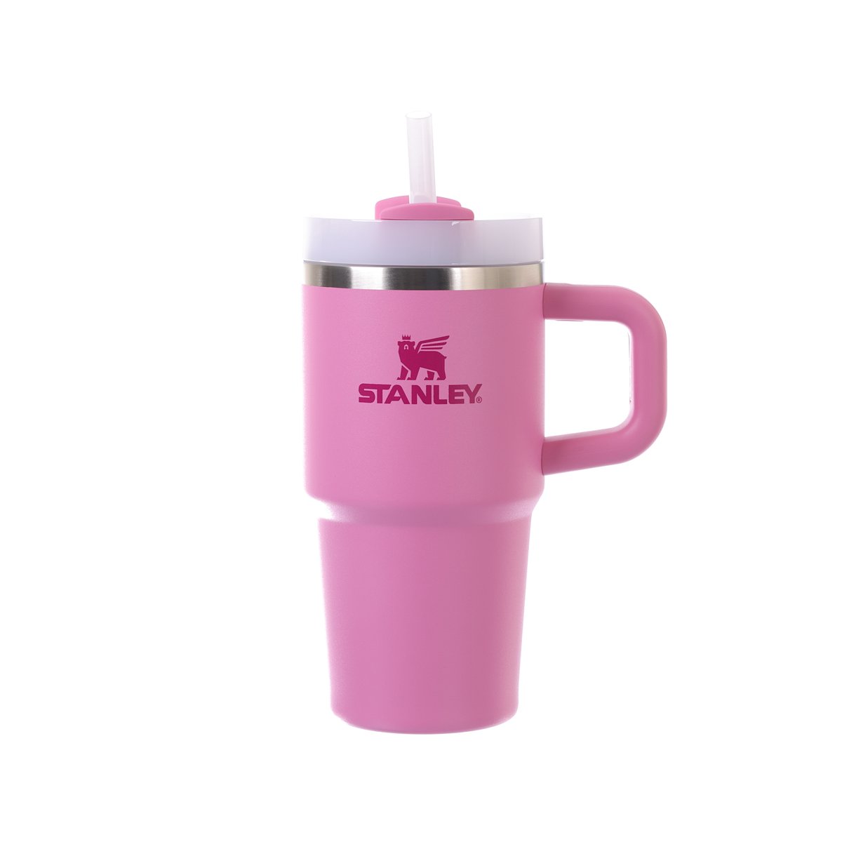 STANLEY 真空保溫吸管隨手杯20oz - Peony