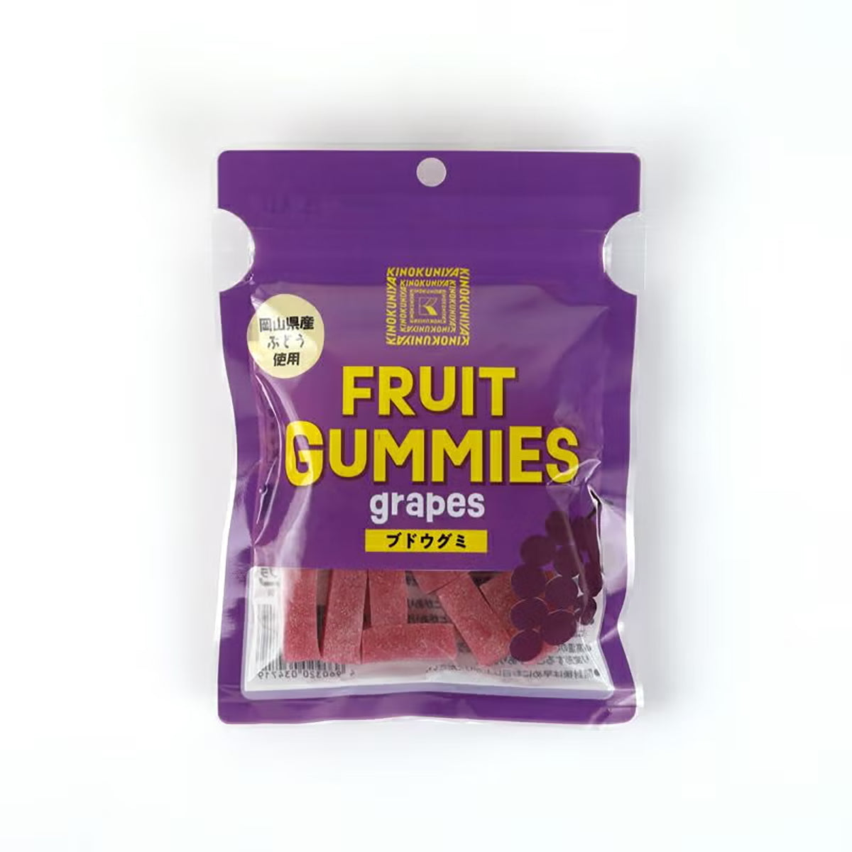 KINOKUNIYA Fruit Gummy - Grape (50g)