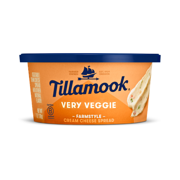 TILLAMOOK Very Veggie Cream Cheese (198g)