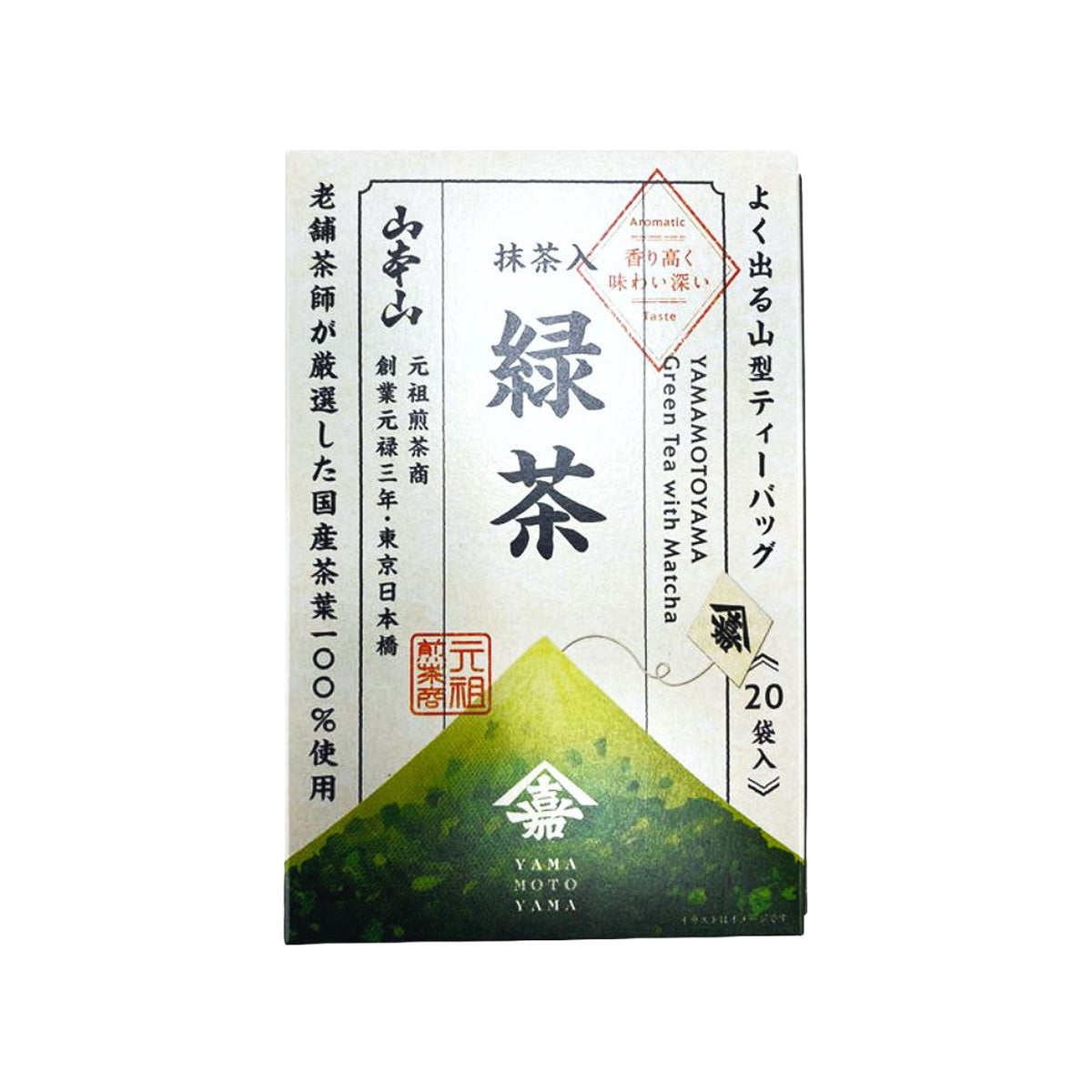 HARADASEICHA Green Tea with Matcha Tea Bag (36g)