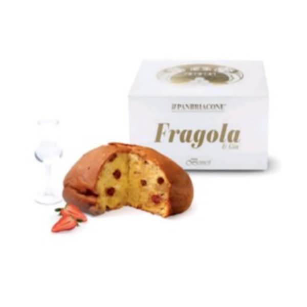 IL BONCI Bria Tronchetto Panettone - Strawberry & Gin (500g)