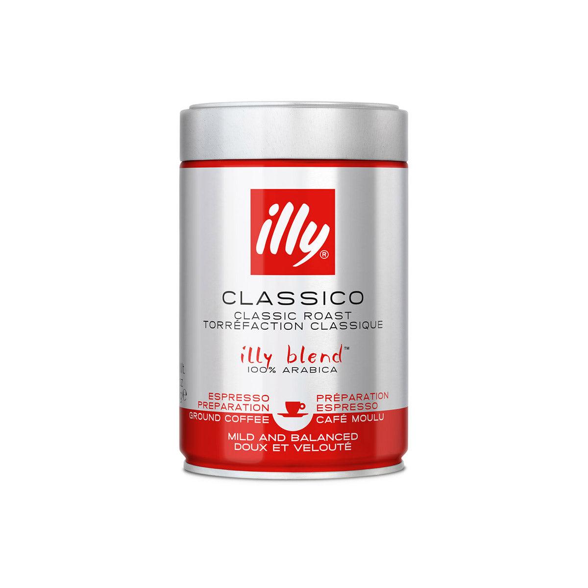 ILLY COFFEE 咖啡粉 - 經典中焙特濃 (250g)