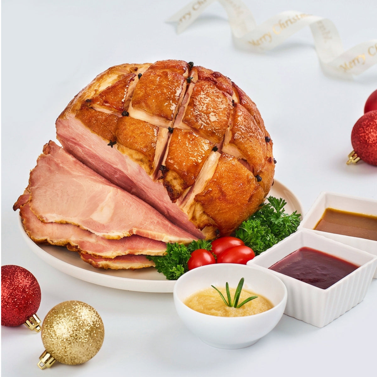 H03 Honey-Glazed Christmas Ham (1 set)