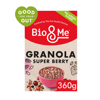 Bio & Me Super Berry Granola, 360g – Gut-Loving