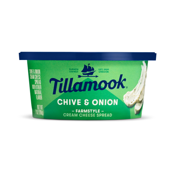 TILLAMOOK Chive & Onion Cream Cheese (198g)