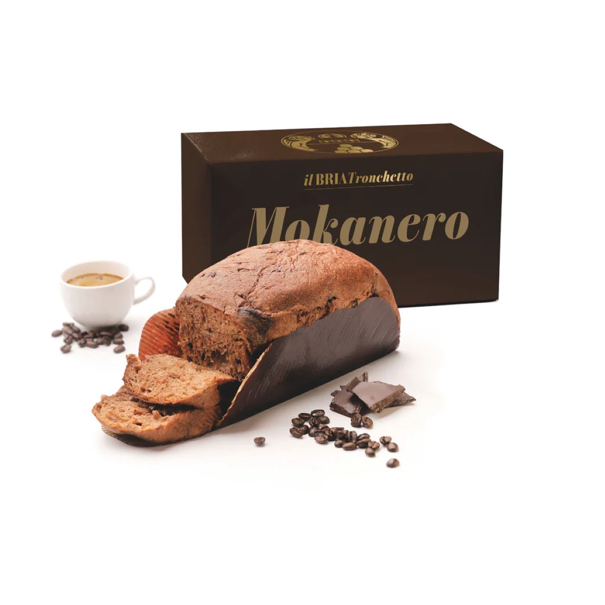 IL BONCI Dark Moka Drunken Cake with Alcohol Soaked Centre (500g)